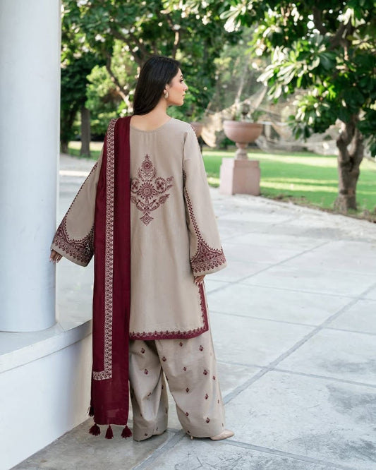 Summer 3 PC Chiku with Meroon Premium