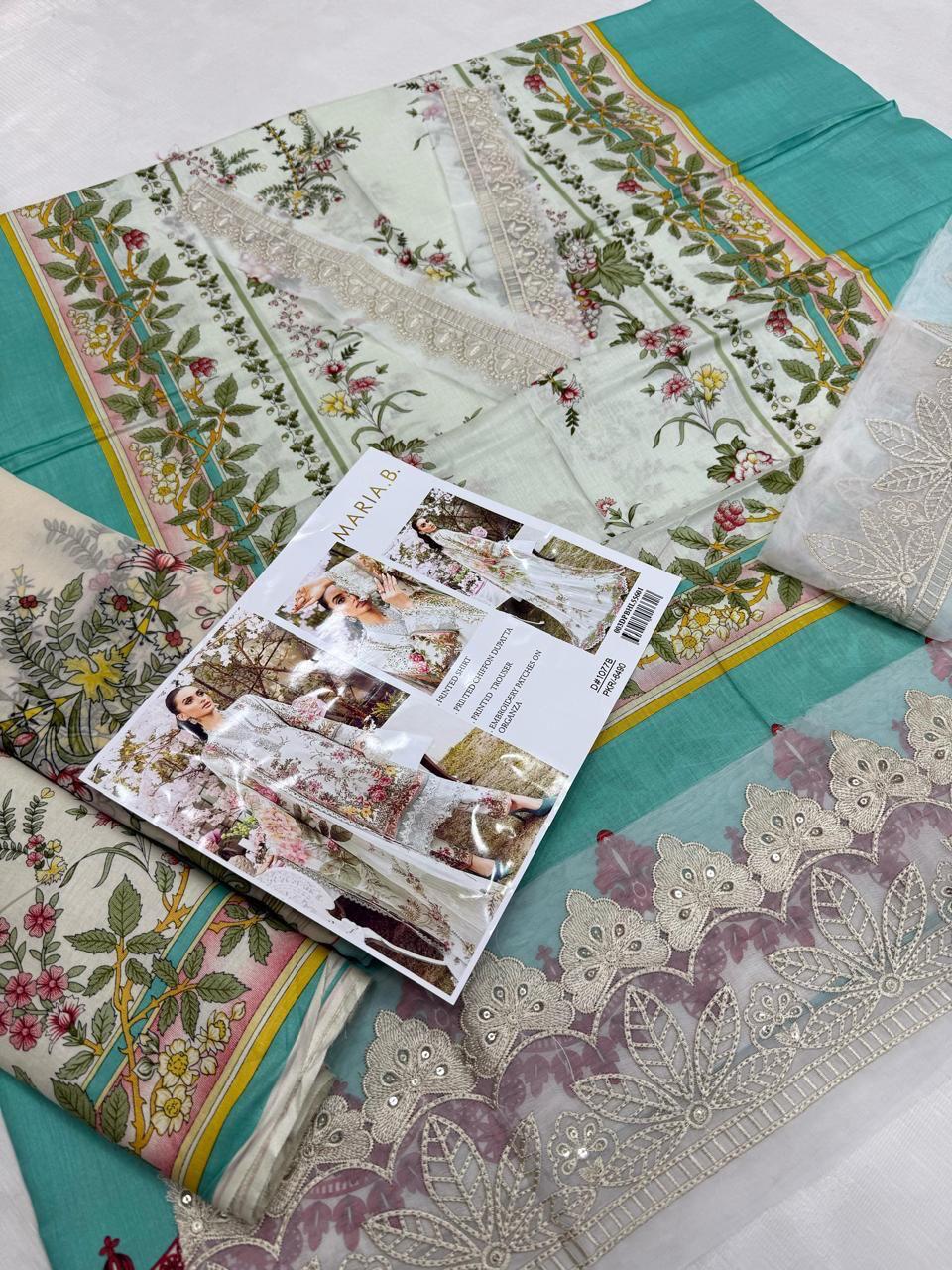 Luxury Emb 3-Pc D-004