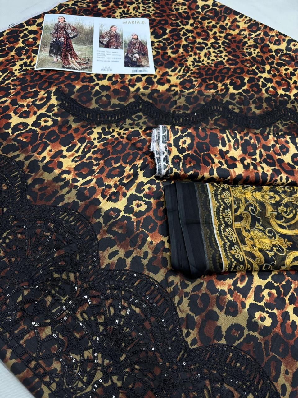 Luxury Emb 3-Pc D-0018