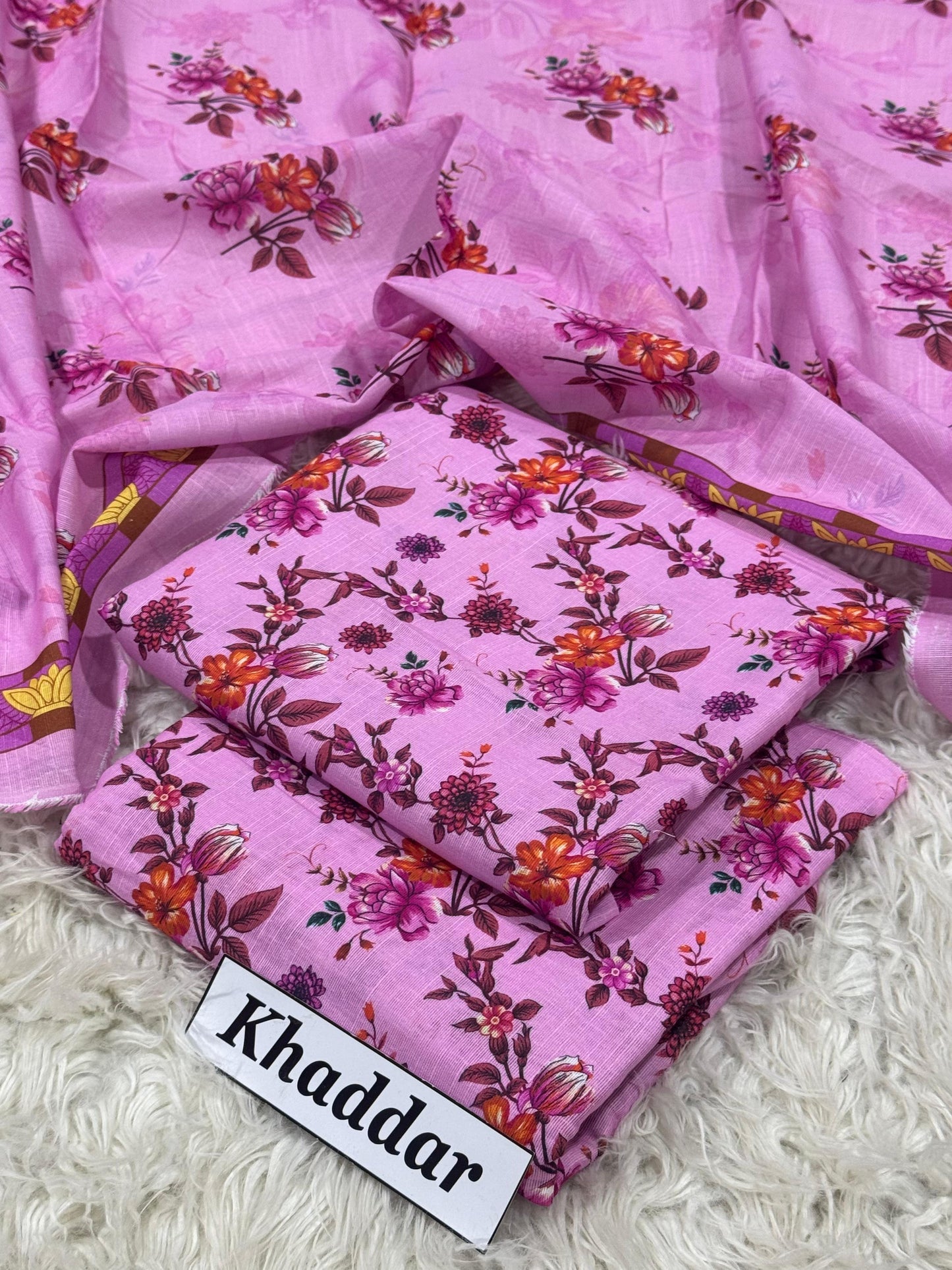 KHADDAR Digital Print 3pc 2025