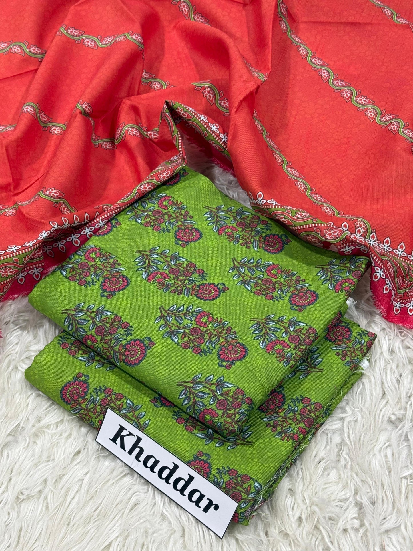 KHADDAR Digital Print 3pc 2025