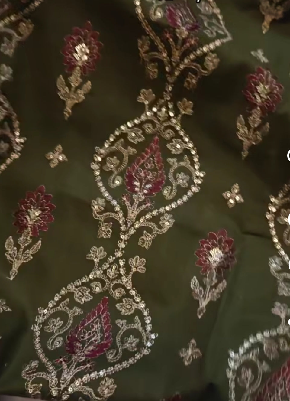 Fancy Breeze All over 2 Pc Eid Collection-mehndi