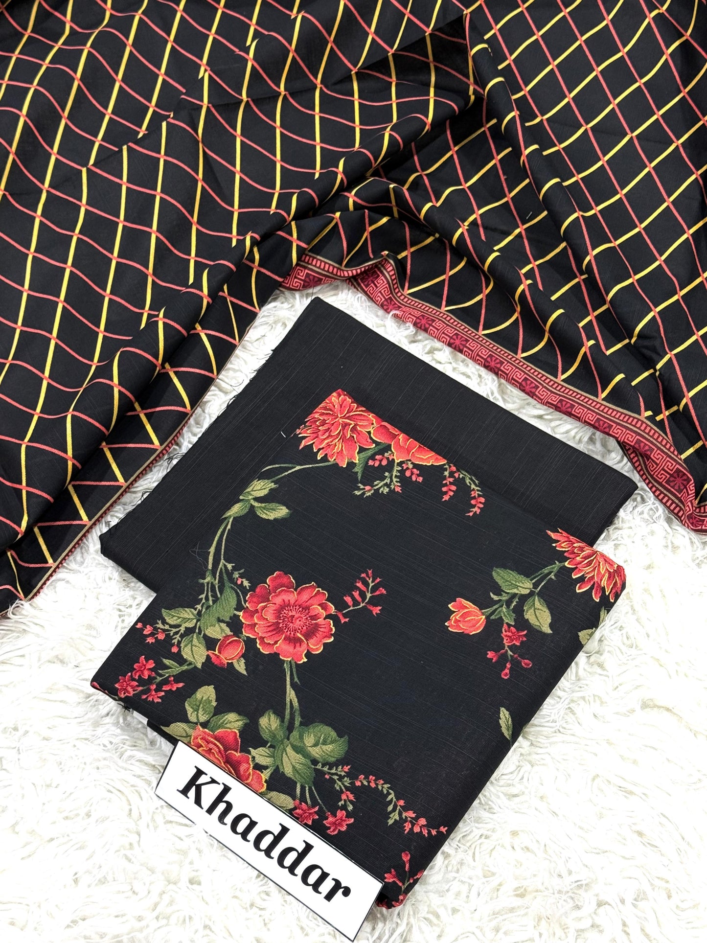 KHADDAR Digital Print 3pc 2025