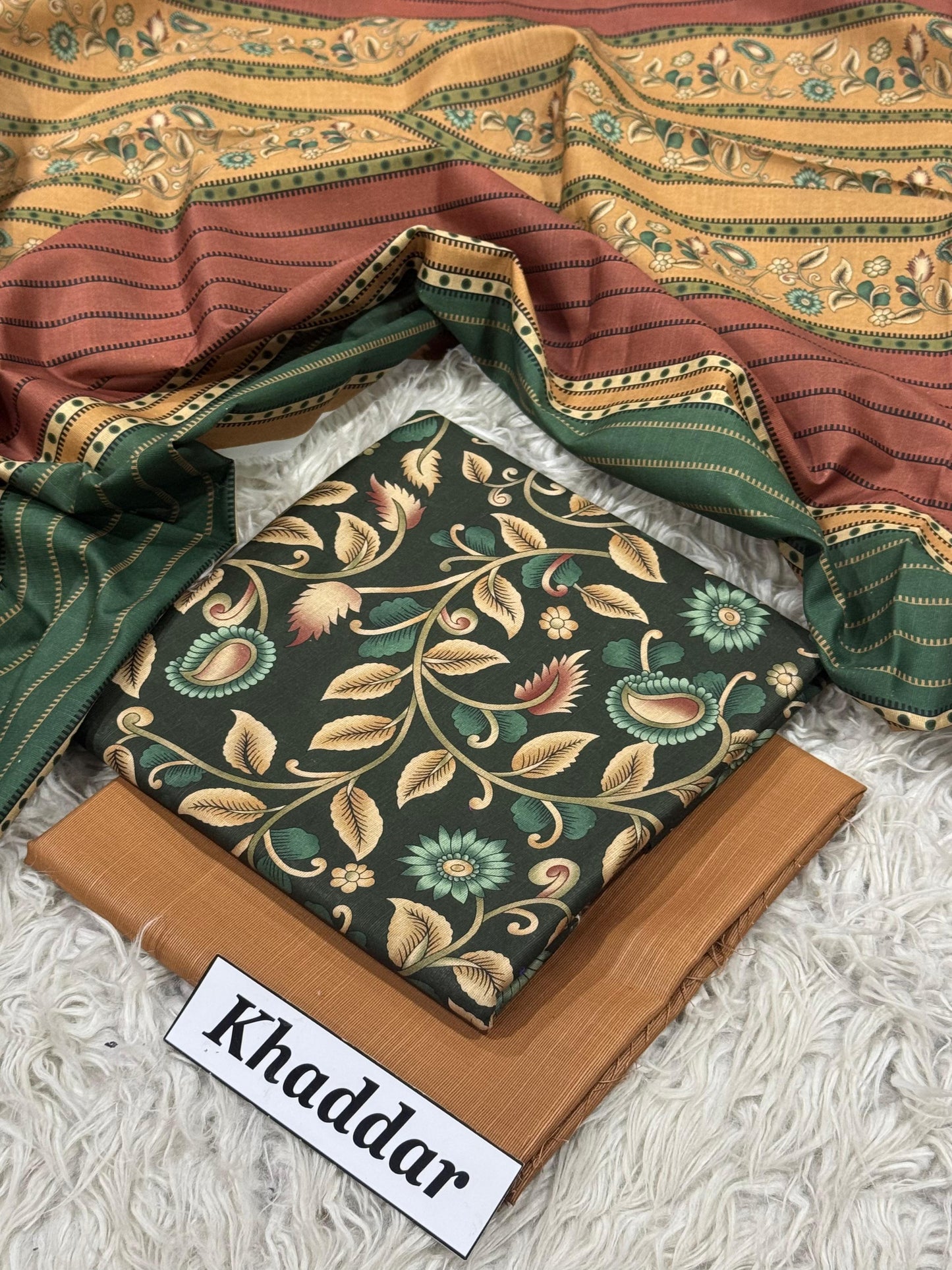 KHADDAR Digital Print 3pc 2025