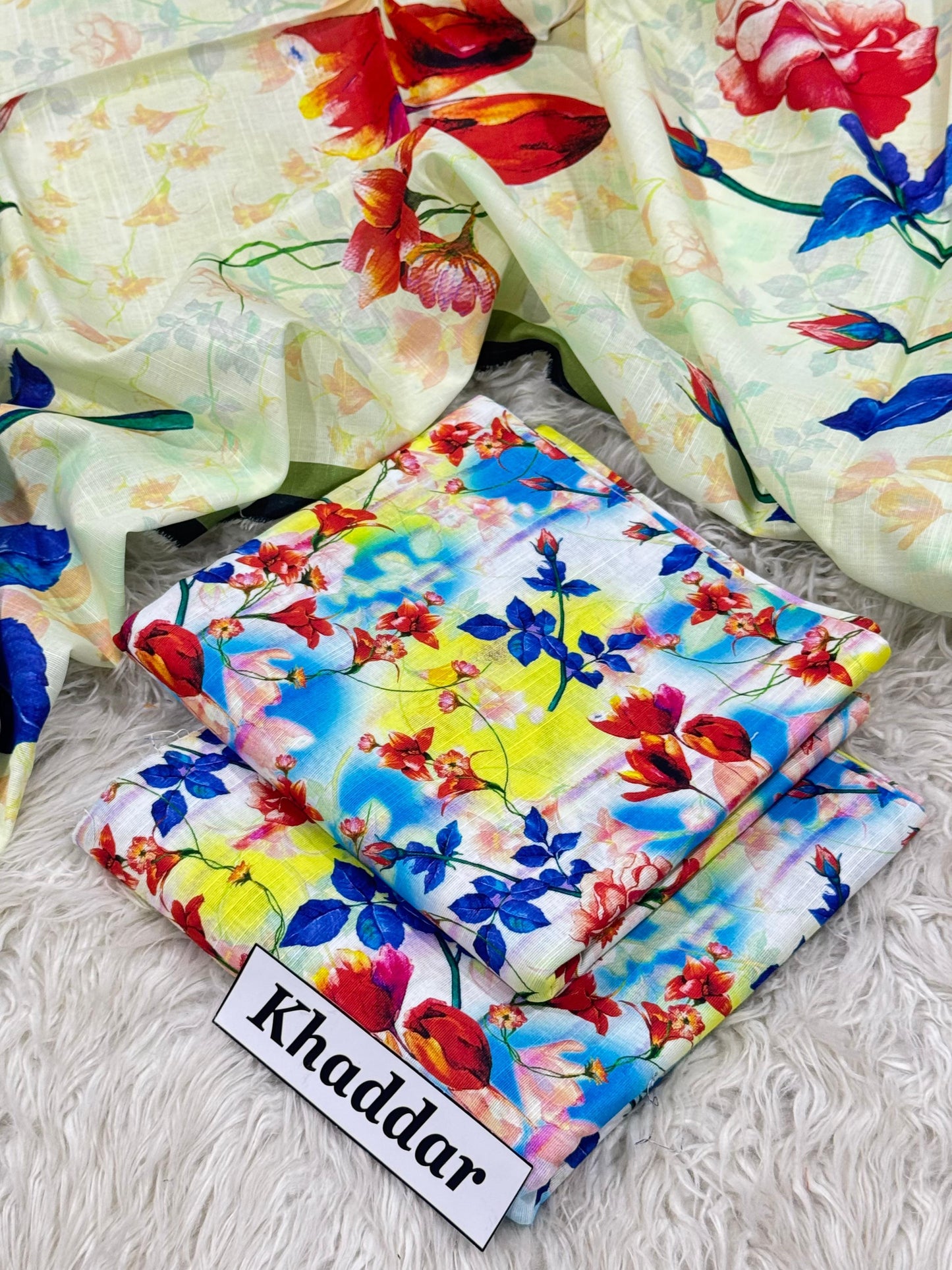 KHADDAR Digital Print 3pc 2025