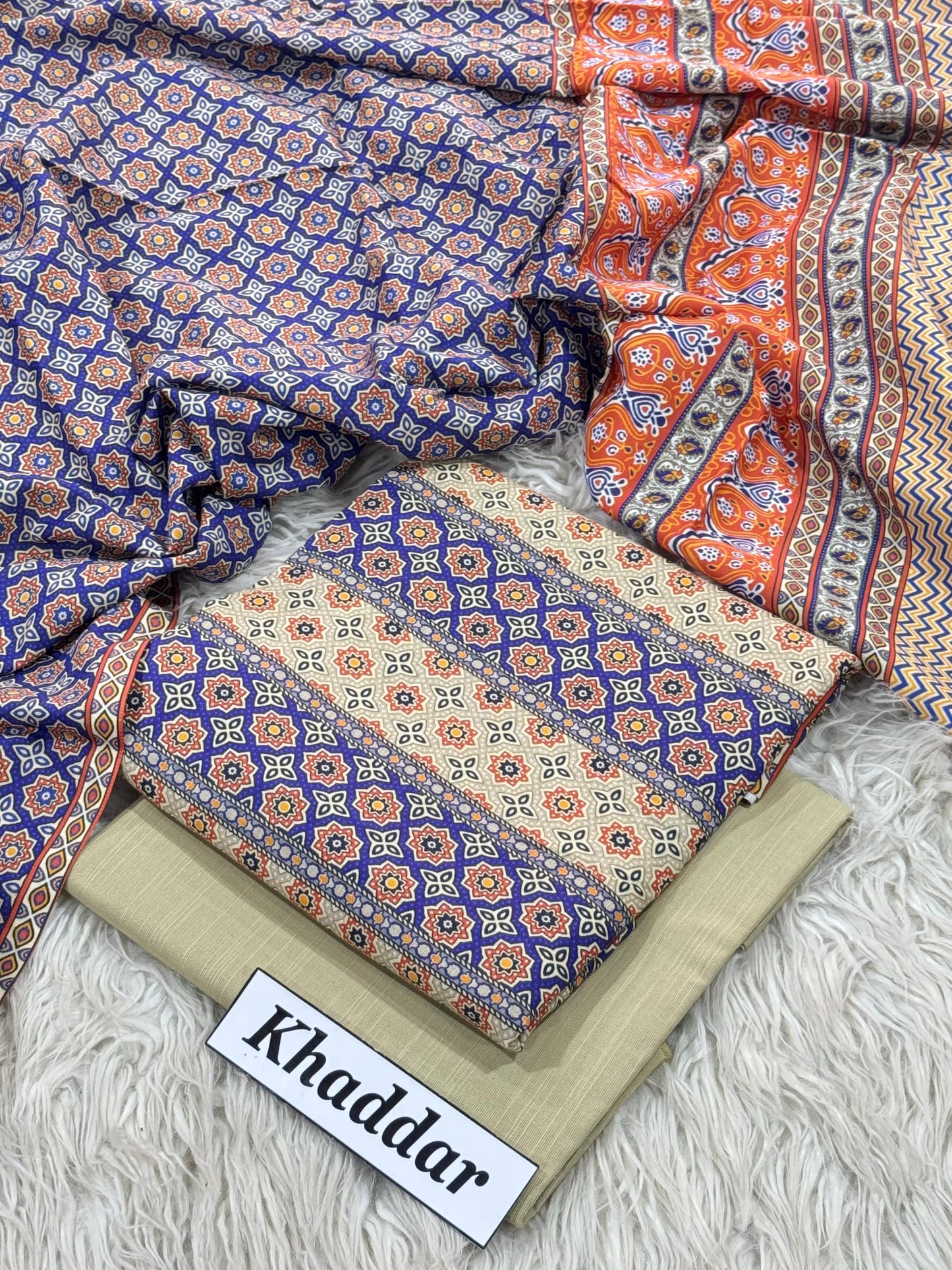 KHADDAR Digital Print 3pc 2025