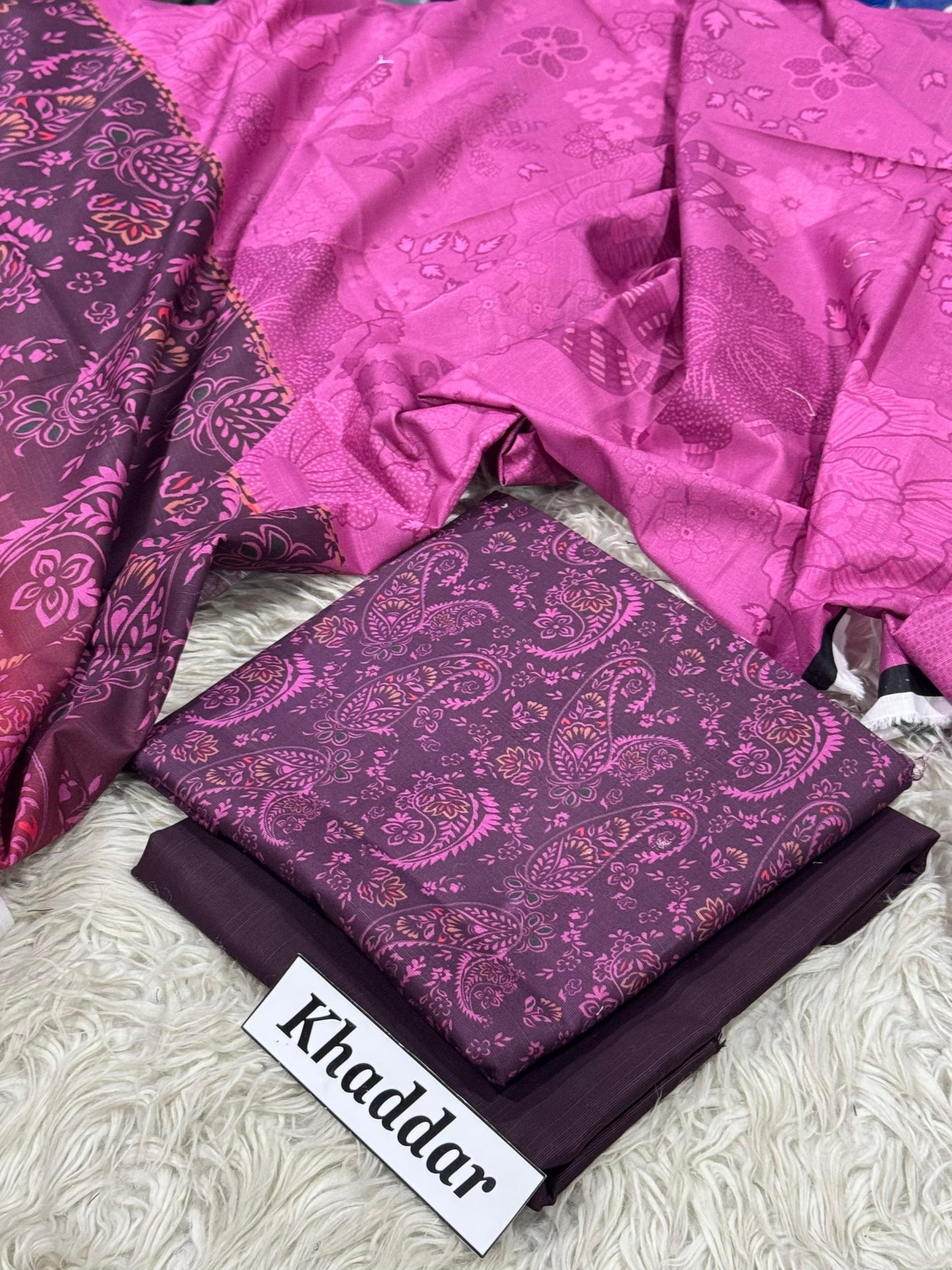 KHADDAR Digital Print 3pc 2025