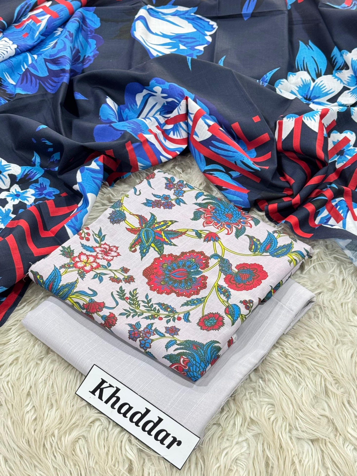 KHADDAR Digital Print 3pc 2025