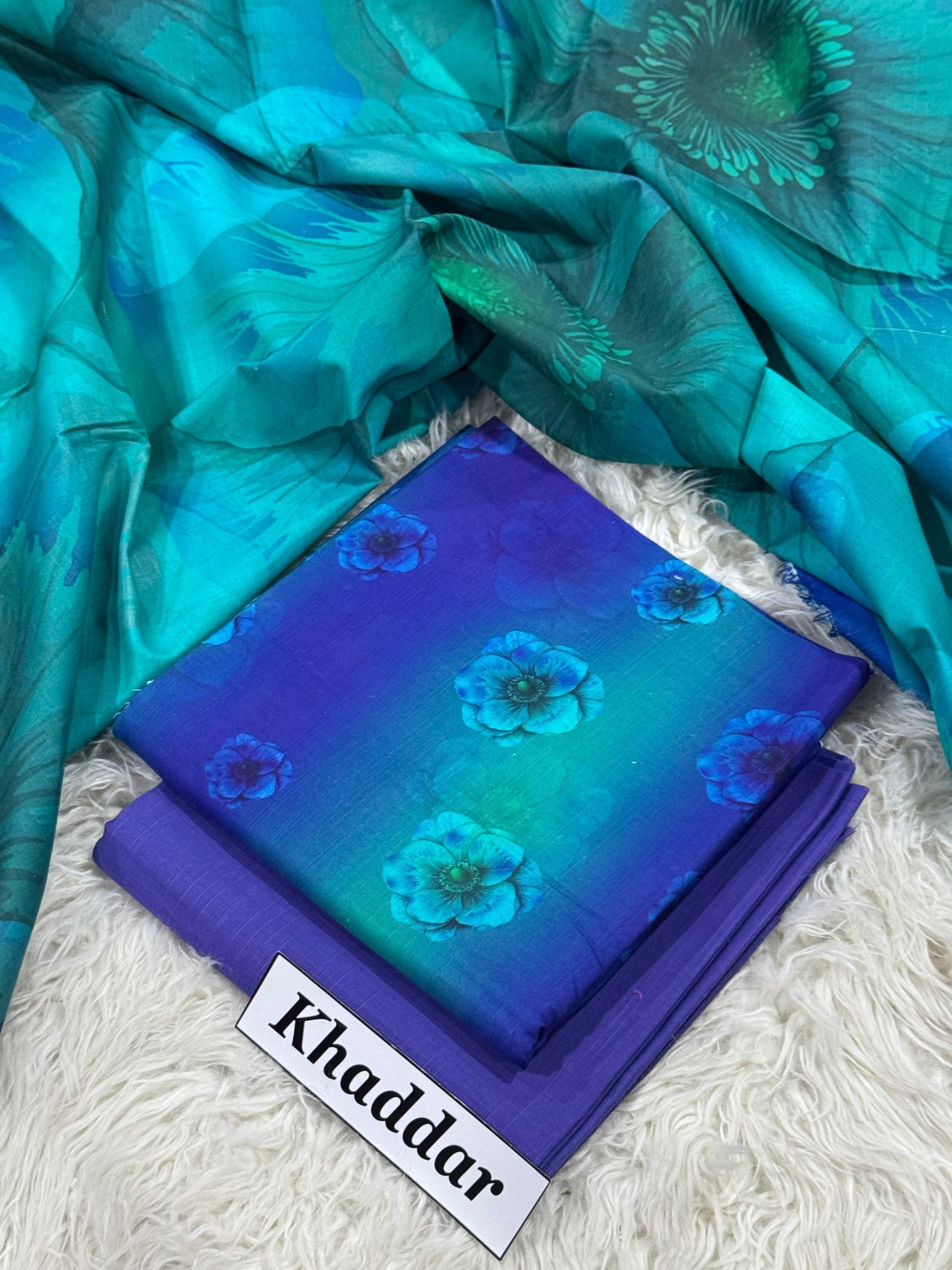 KHADDAR Digital Print 3pc 2025