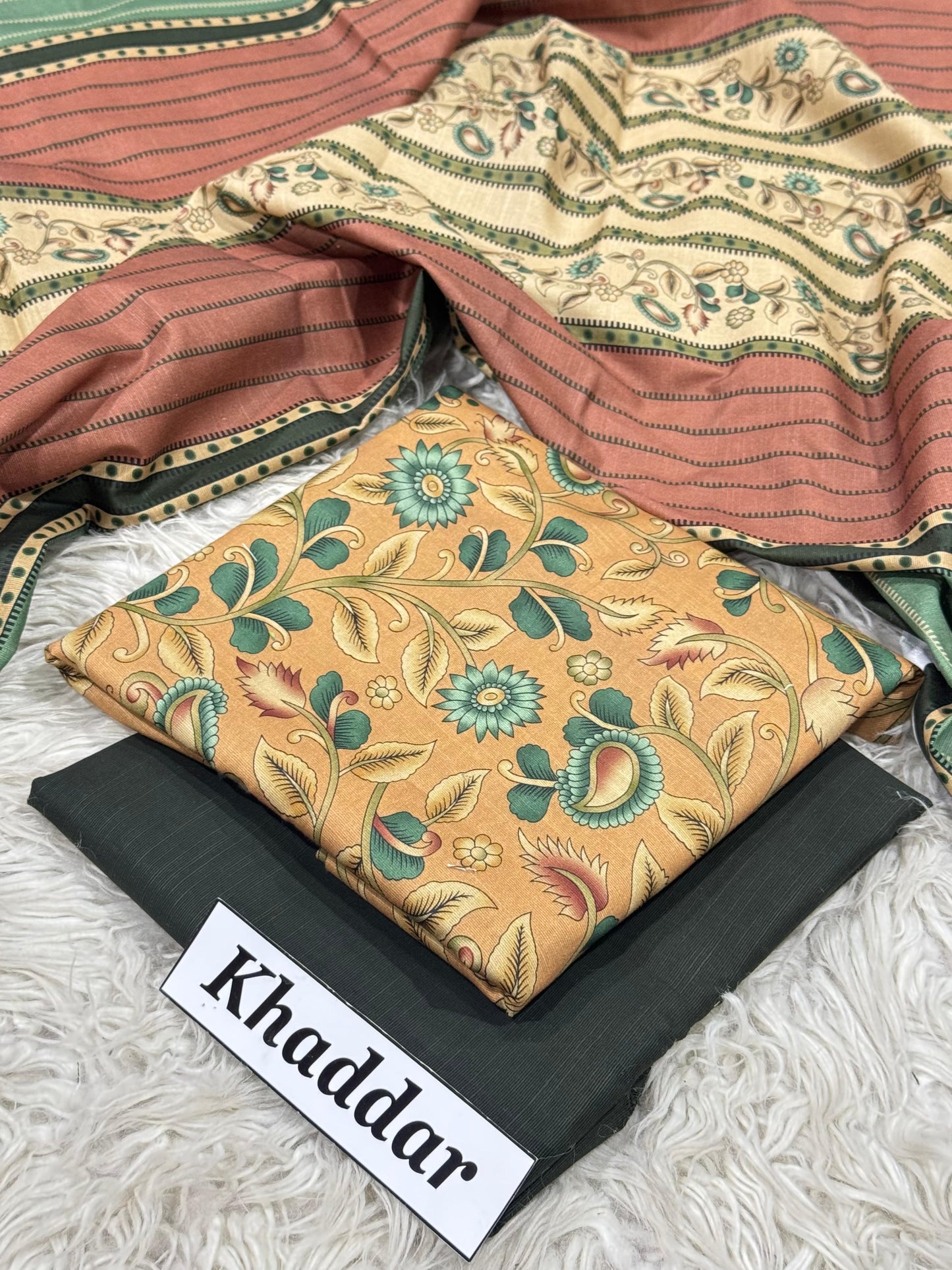 KHADDAR Digital Print 3pc 2025