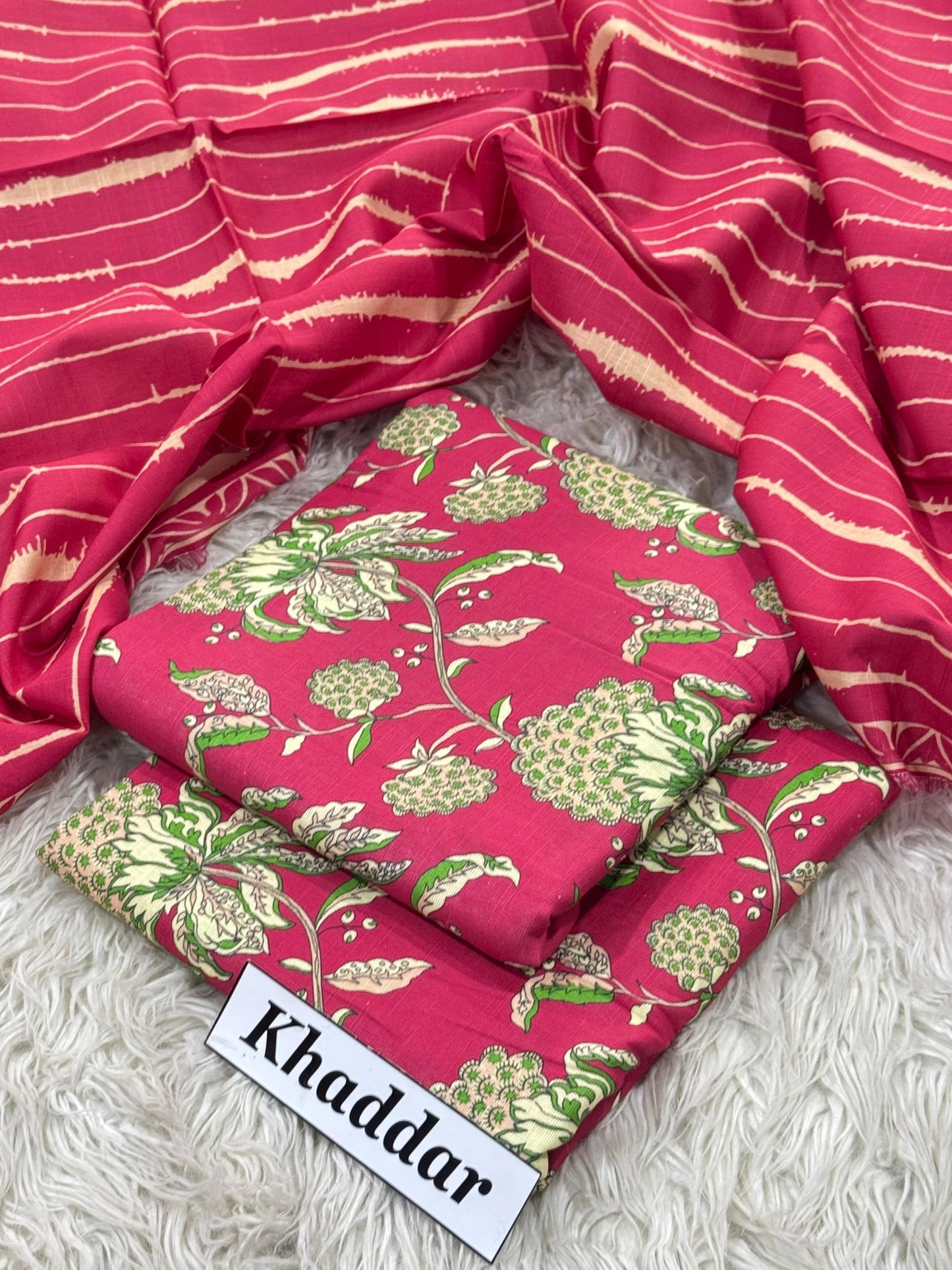 KHADDAR Digital Print 3pc 2025