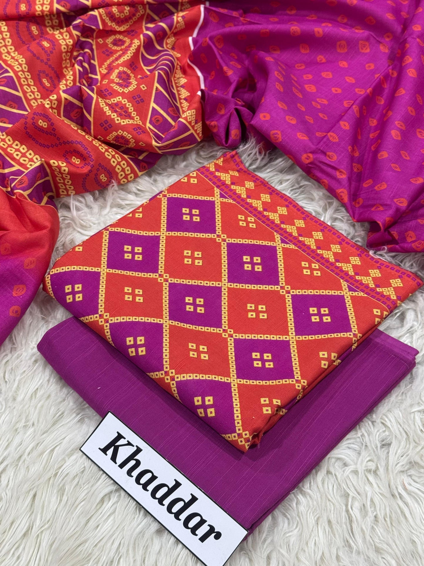 KHADDAR Digital Print 3pc 2025