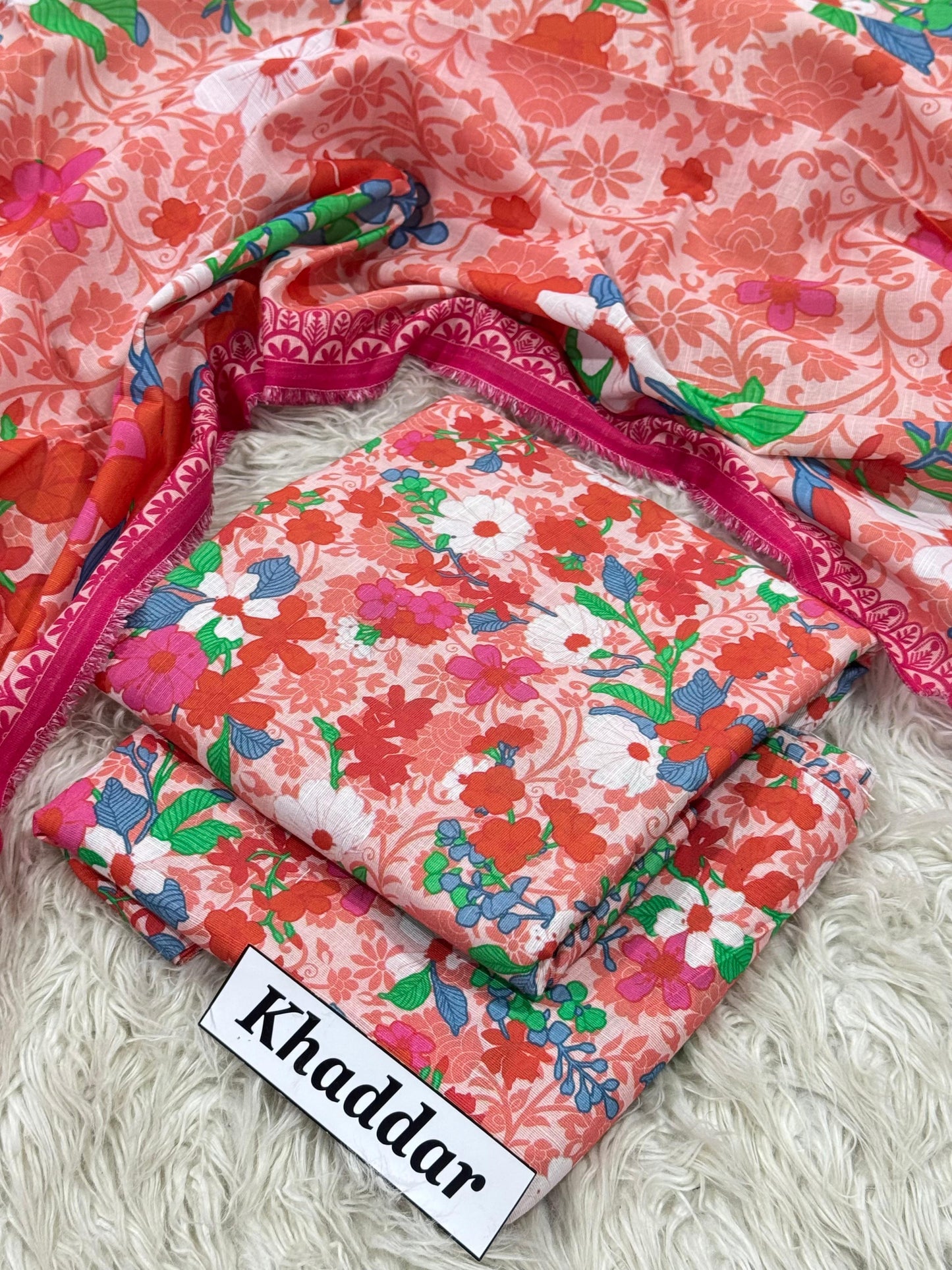 KHADDAR Digital Print 3pc 2025