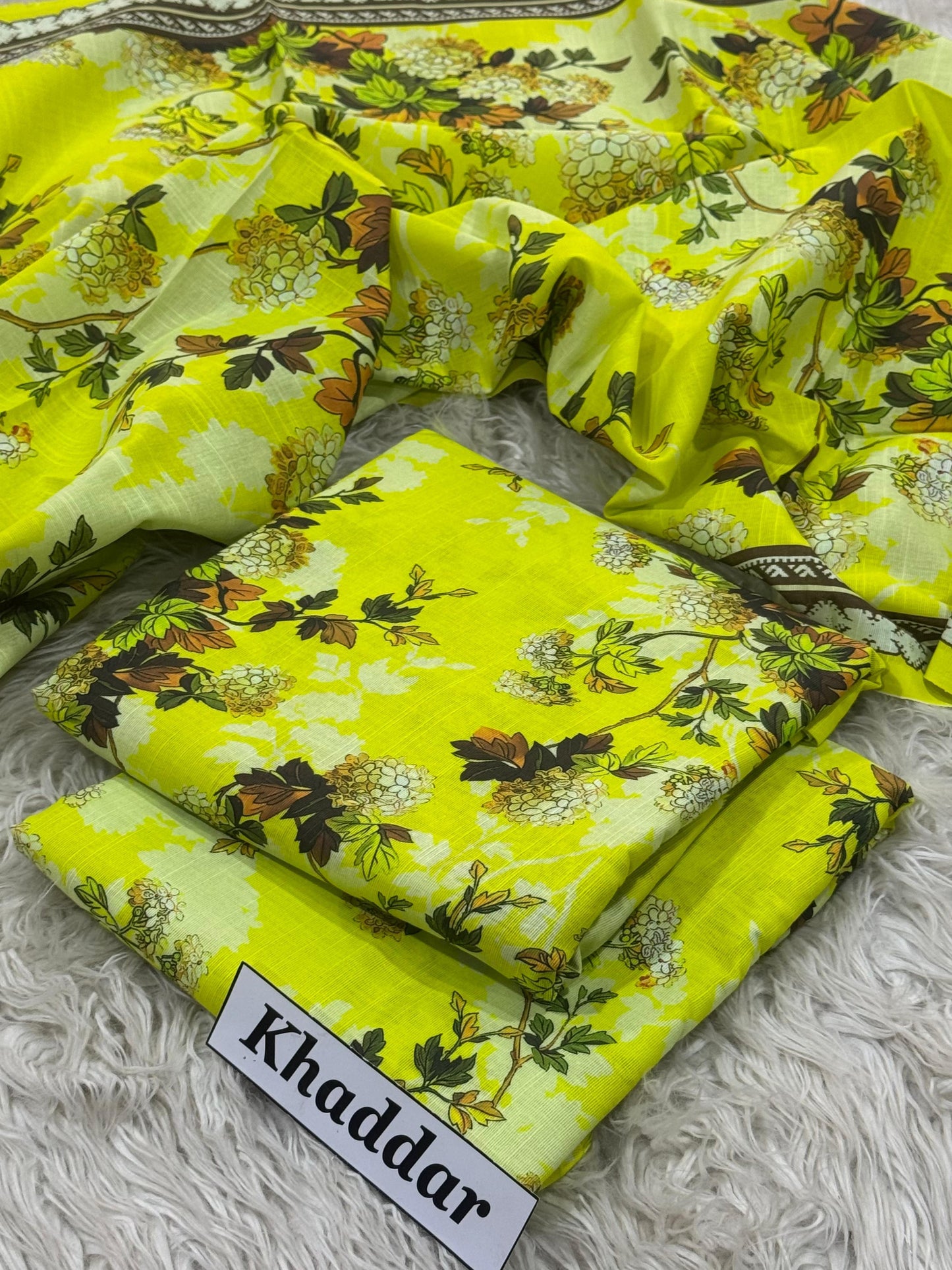 KHADDAR Digital Print 3pc 2025