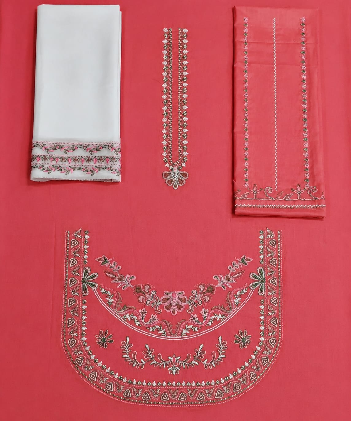Dhanak wool Alizay white Trouser