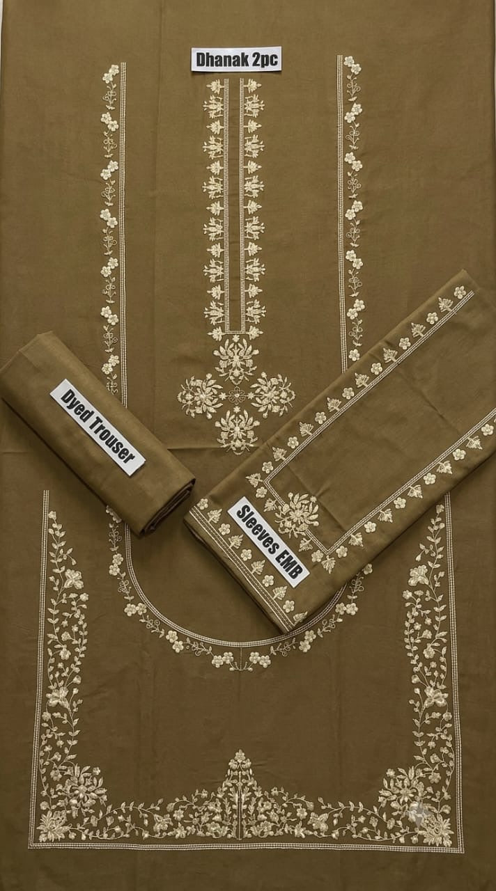 Asling Premium Winter 2 PC-S Mehndi