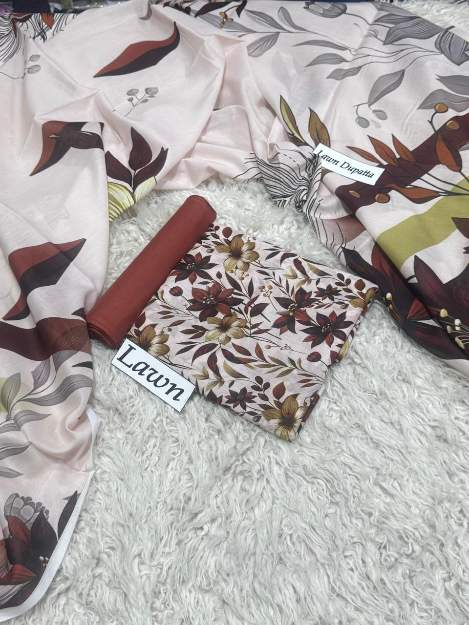 Lawn 3 PC Digital printed-Unstitched