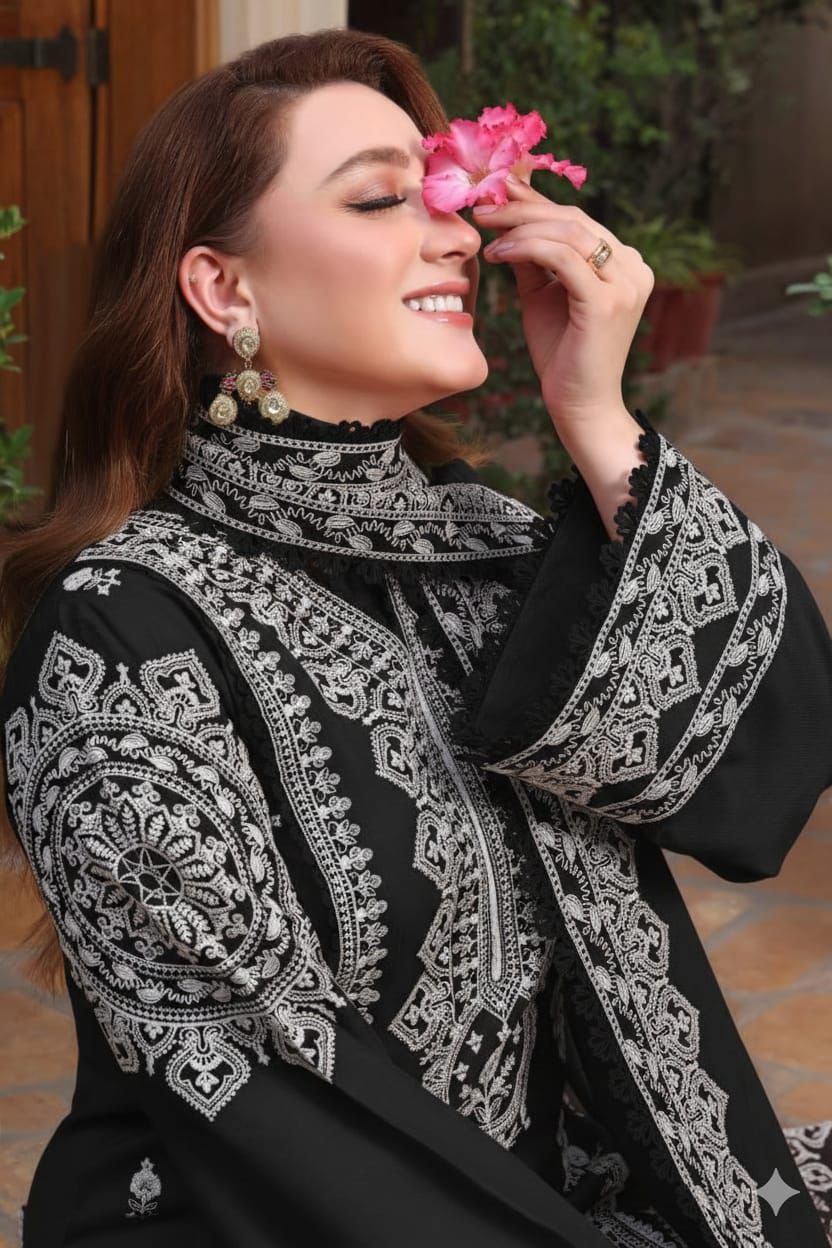 Aneela’s Premium Lawn 3PC Embroidery 
