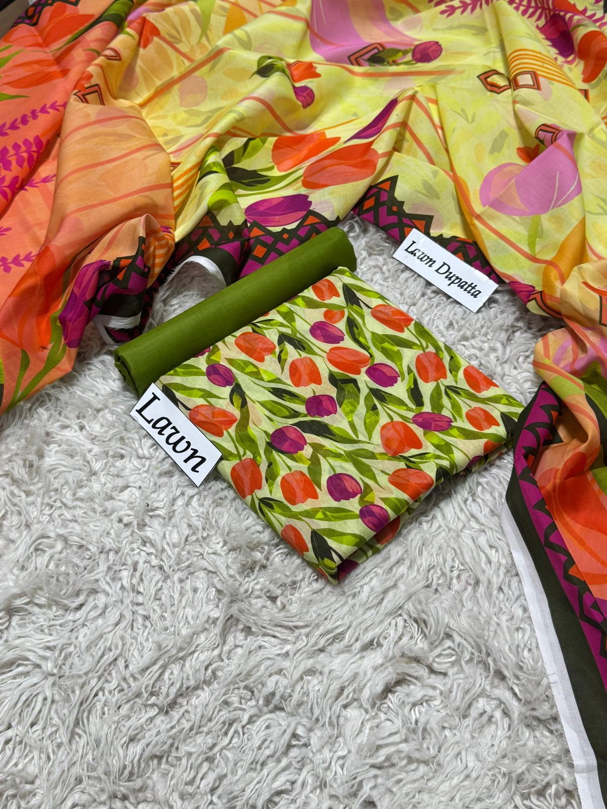 Lawn 3 PC Digital printed-Unstitched