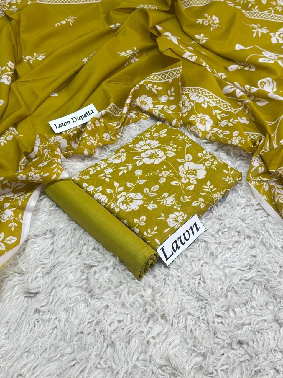 Lawn 3 PC Digital printed-Unstitched
