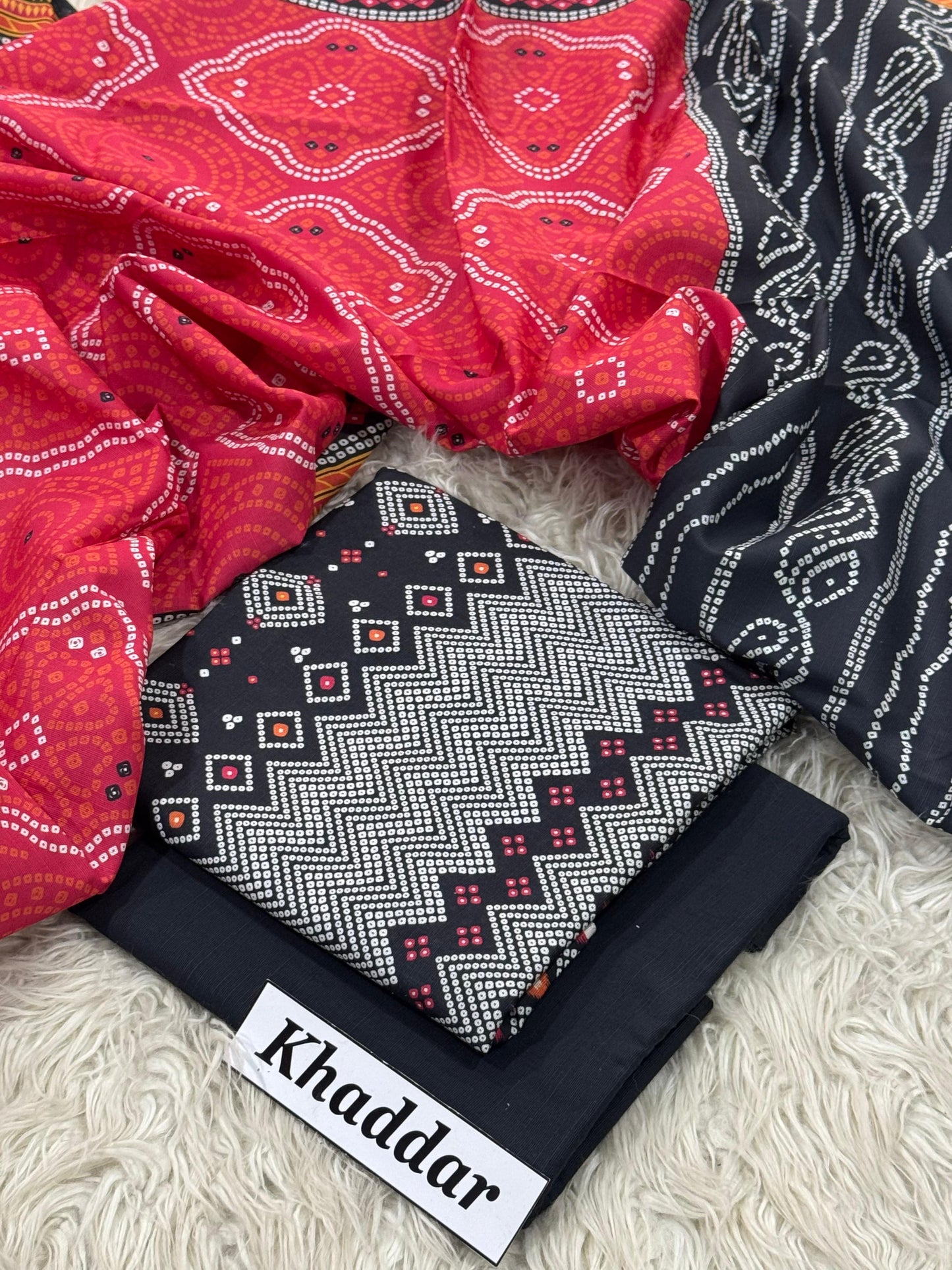 KHADDAR Digital Print 3pc 2025