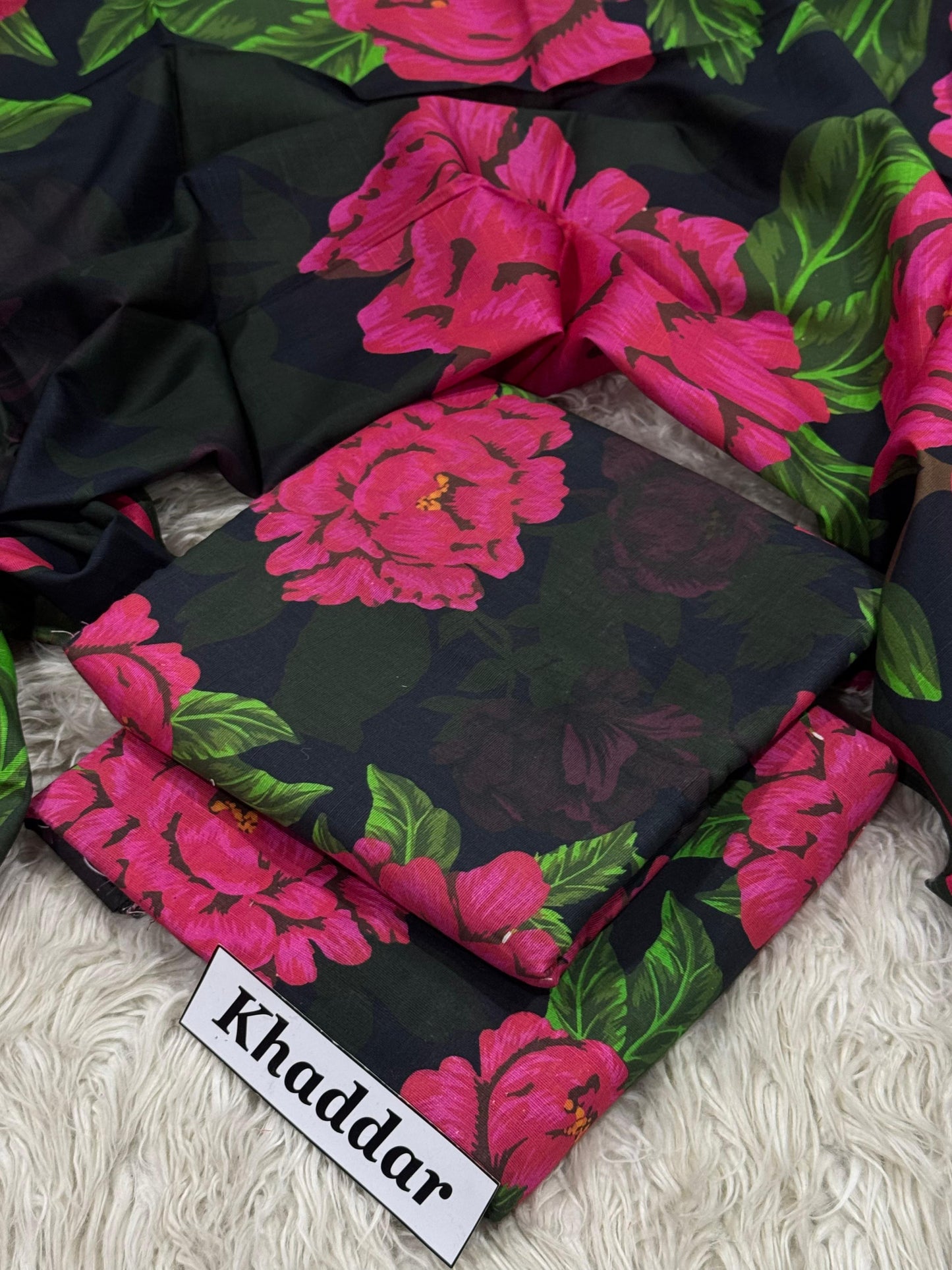 KHADDAR Digital Print 3pc 2025