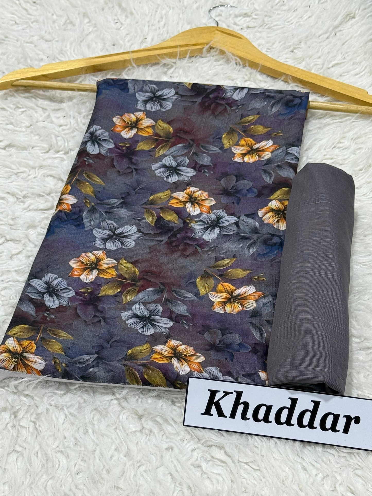 KHADDAR Digital Print 2pc 2025