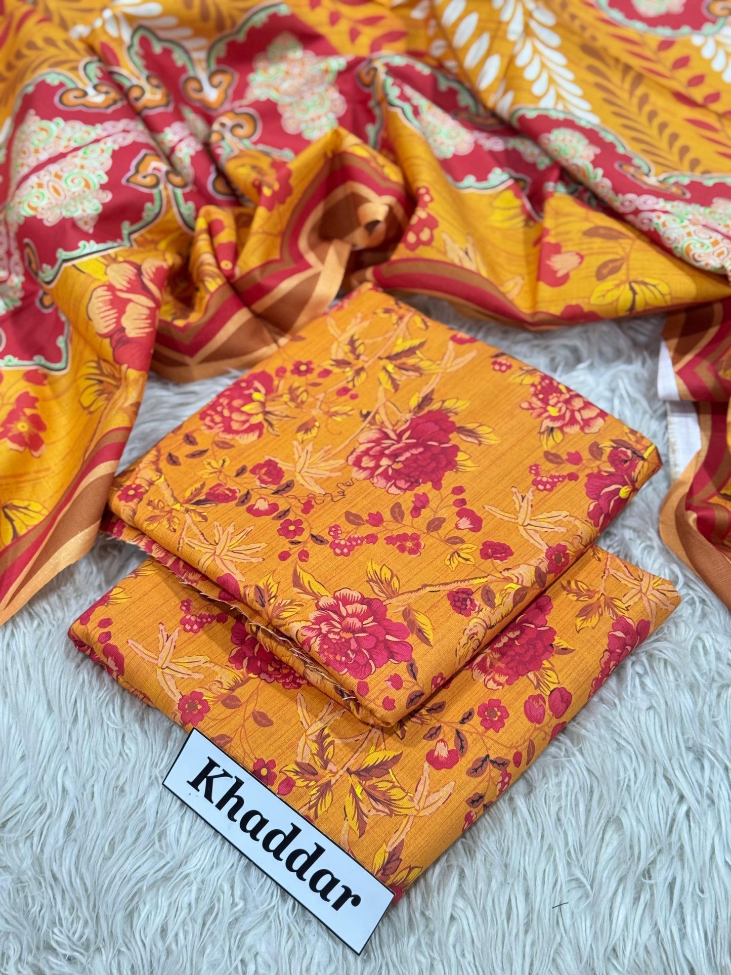 KHADDAR Digital Print 3pc 2025