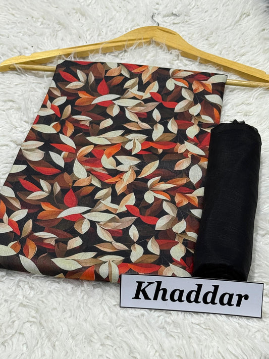 KHADDAR Digital Print 2pc 2025