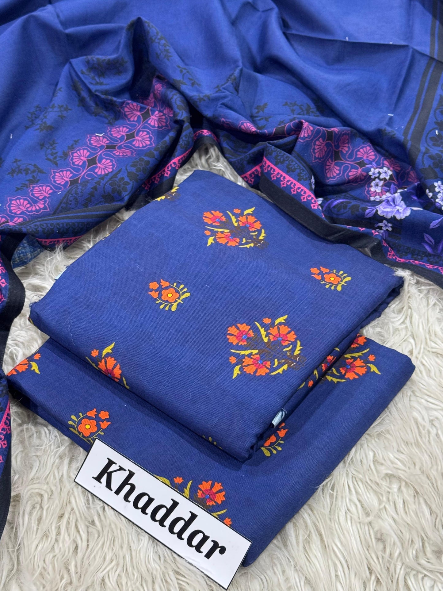 KHADDAR Digital Print 3pc 2025