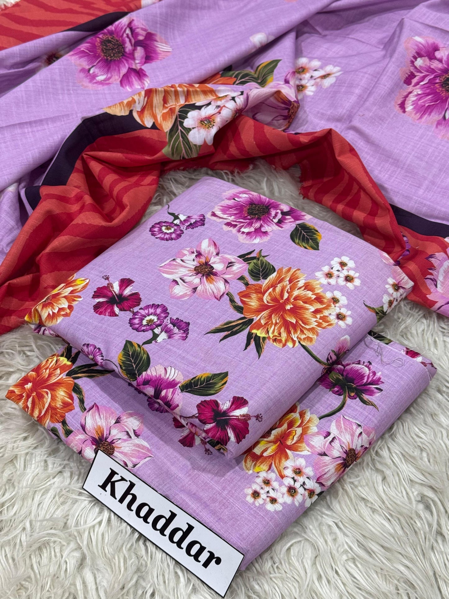KHADDAR Digital Print 3pc 2025
