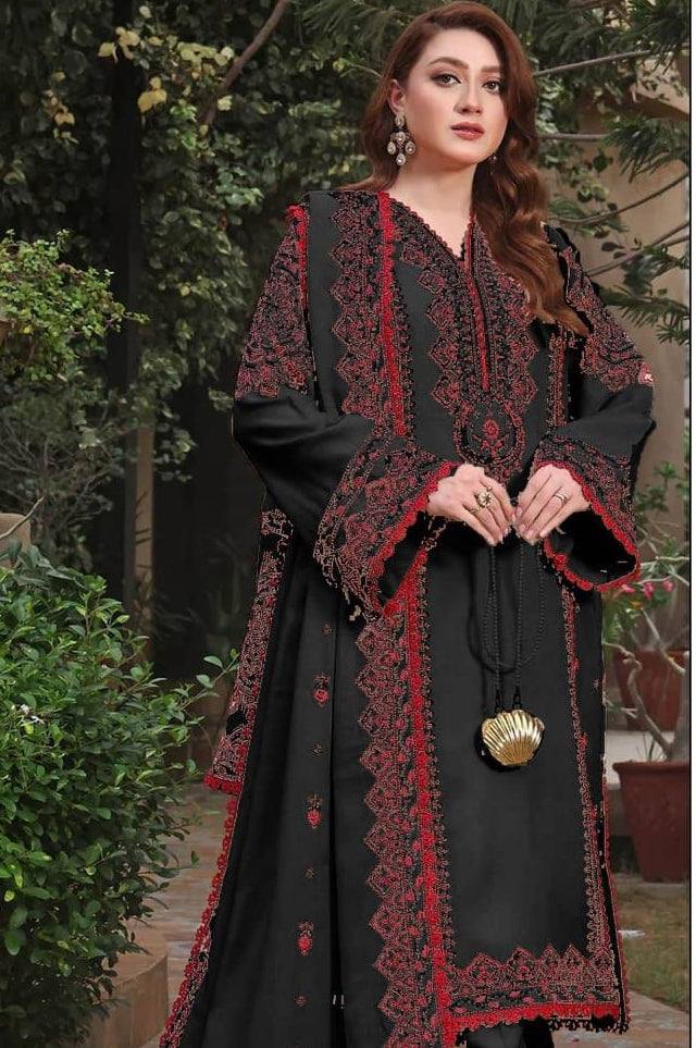 Embroidered 3pc Aneela&