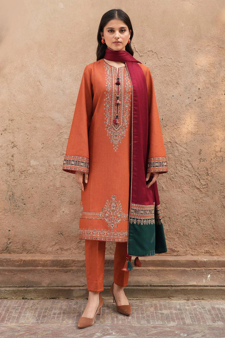 Lawn 3PC Embroidery with swiss bana Dora voil Printed Duppata