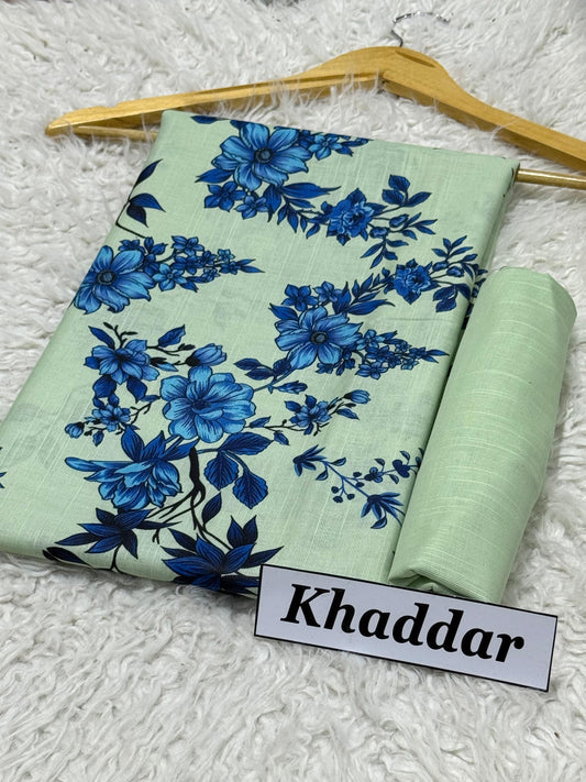 KHADDAR Digital Print 2pc 2025