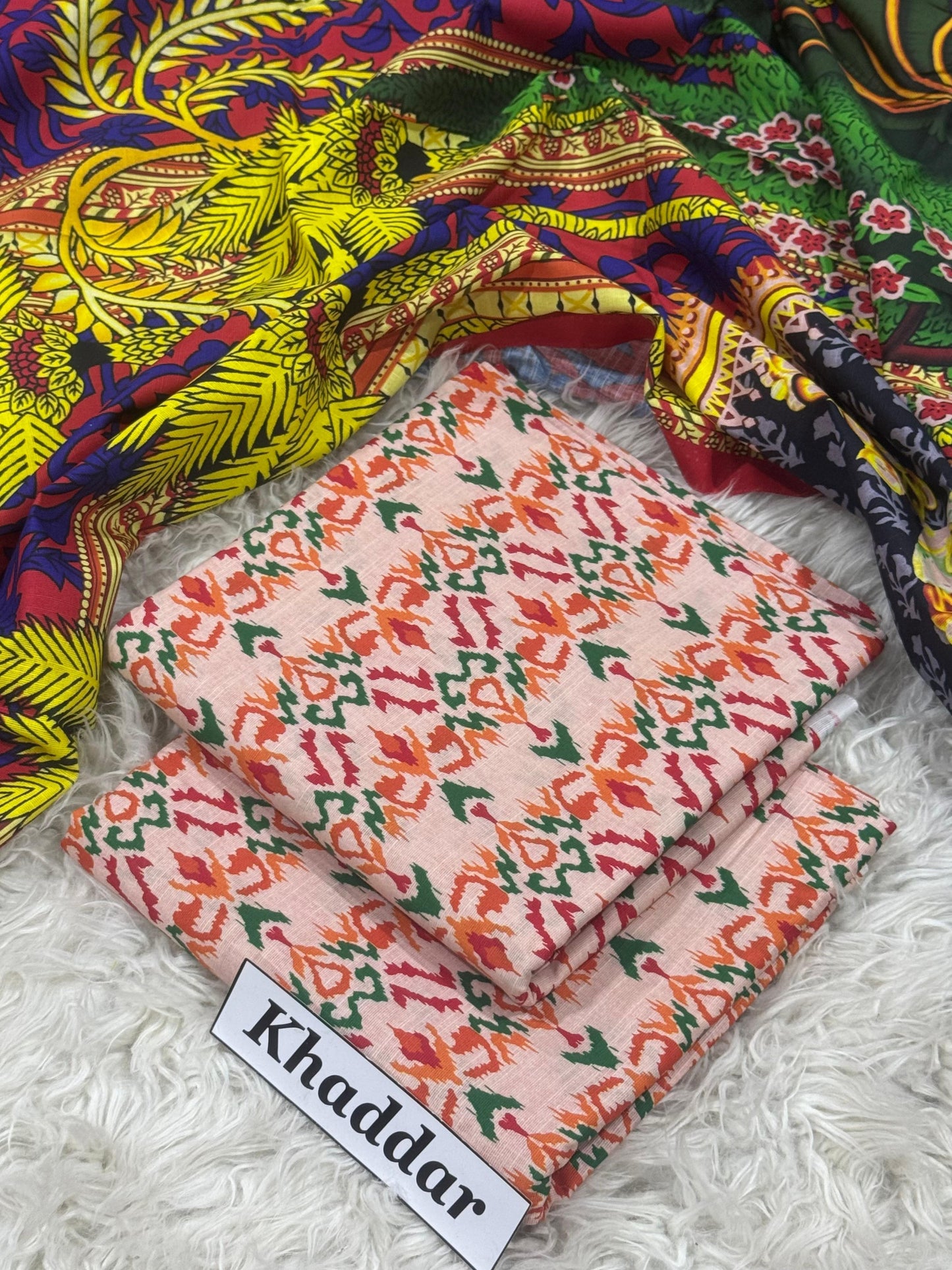 KHADDAR Digital Print 3pc 2025