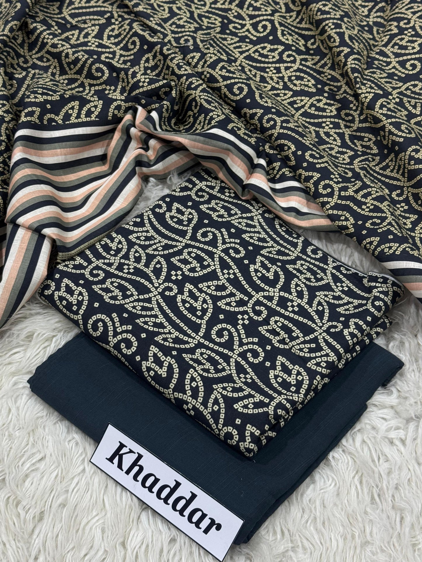 KHADDAR Digital Print 3pc 2025