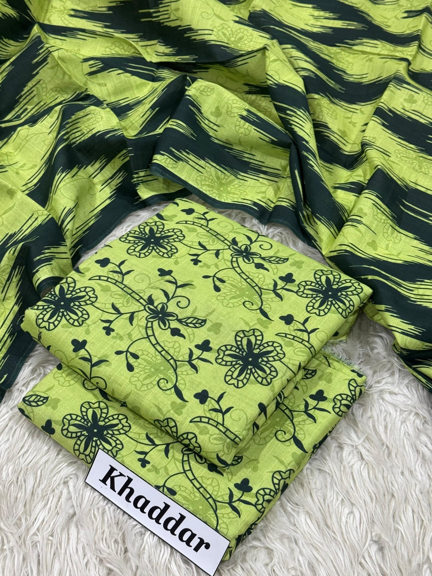 KHADDAR Digital Print 3pc 2025