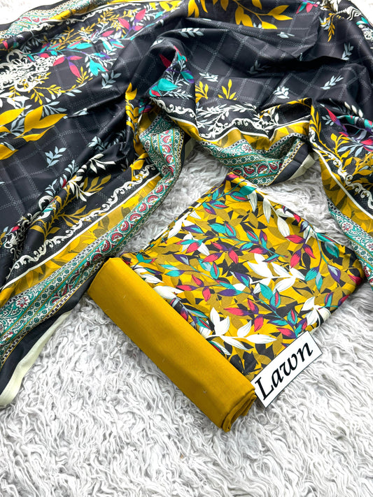 Lawn 3 PC Digital print