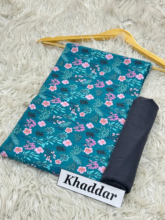 KHADDAR Digital Print 2pc 2025